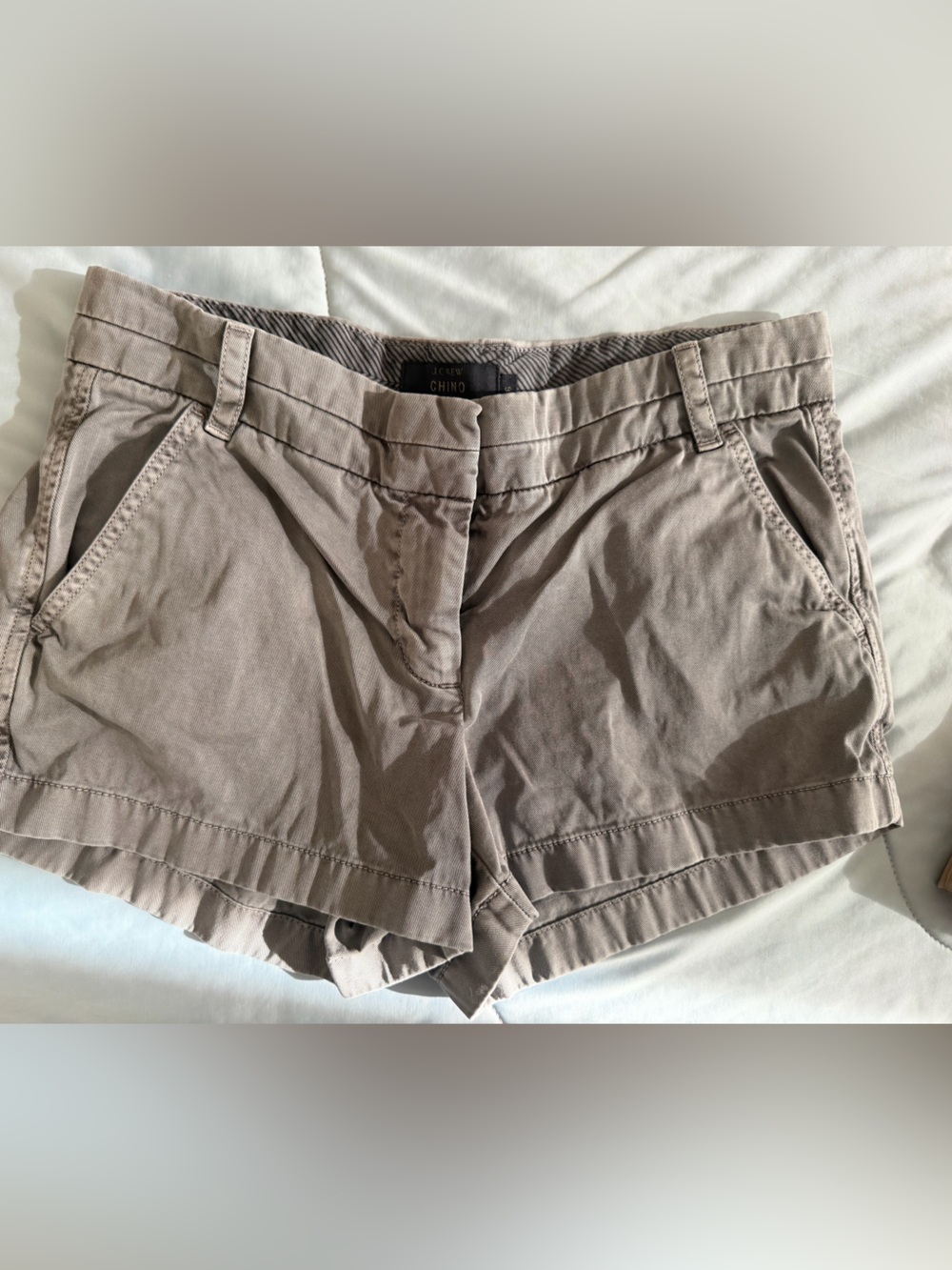 J. Crew Gray Women's Chino Shorts